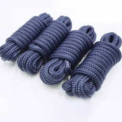 China High Tenacity High Strength Quality Braided 6mm 8mm 10mm Polyester PP Nylon Rope 12mm For Outdoor Use for sale