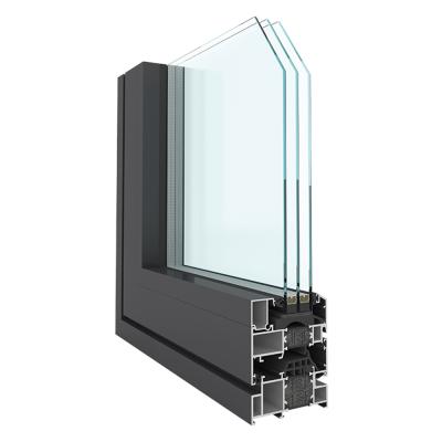 China LVDUN Large Panoramic Window Fixed Panoramic Window Floor To Ceiling Fixed Window for sale