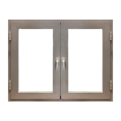 China European High Energy Efficient Passive Housing Aluminum Swing LVDUN Style Thermal Window for sale