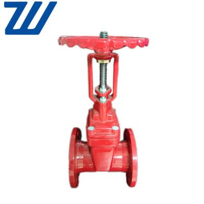 China General DIN F4/F5 Iron Flange Resilient Seated Ductile Gate Valve For Water for sale