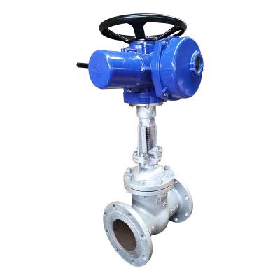 China General New Product 4 Inch Cast Stainless Steel Electric Hand Float Gate Valve With Flanges for sale