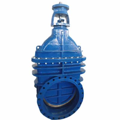 China General Cast Iron PN10/16 Flange Gate Valve Steel Metal Seated Gate Valve DN800 for sale