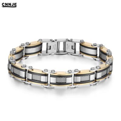 China Stainless Steel Logo Bracelet Chain Men Gift Custom Made New Arrival FASHIONABLE Popular Bracelet for sale