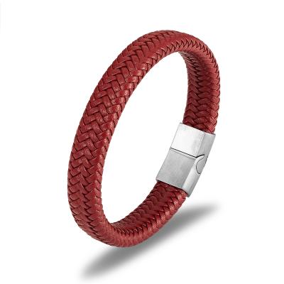 China New Arrival Stylish Braided Bracelet Bangle Retro Bangle Leather For Men Women Jewelry for sale