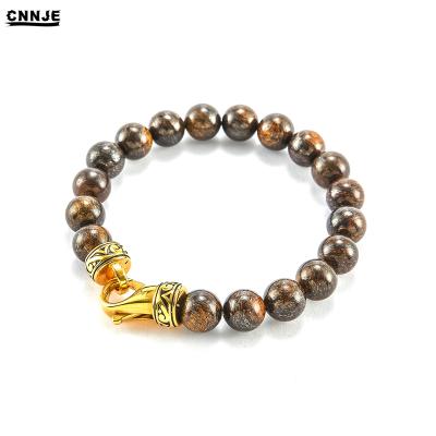 China Vintage Vintage Natural Stone Bracelet Beads Mens Womens Jewelry Accessories for sale