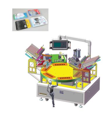 China Rotary Type PVC Blister Card Food Blister Card Sealing Machine Automatic Plastic Heat Sealing Machine for sale