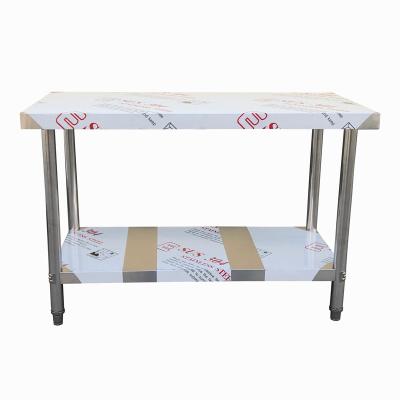 China High Quality Commercial Stainless Steel Restaurant Table Kitchen Tool Stainless Steel Work Table for sale