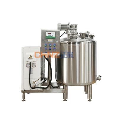 China Pharmaceutical High Grade Stainless Steel Milk Cooling Mixing Storage Tank for sale