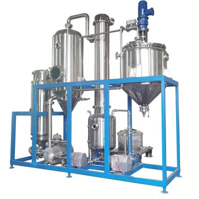 China Single-effect Single Multi Effect Salt Food Waste Sewage Evaporator for sale