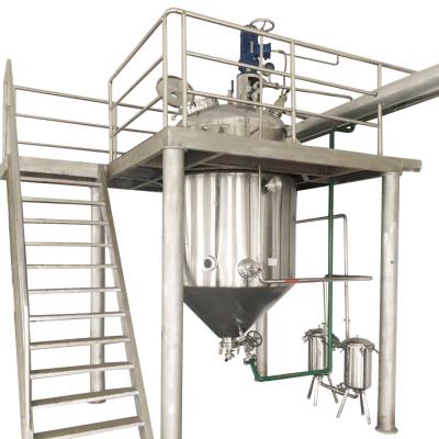 China Liquid herb/plant cbd hemp essential oil extraction equipment 500L 1000L 1500L for sale