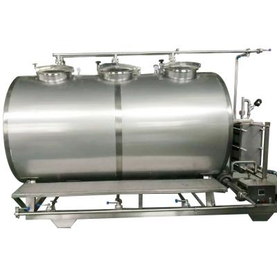 China Custom Made Food Industry Small Size CIP Pipe Washing Dairy Product Cleaning System Equipment for sale