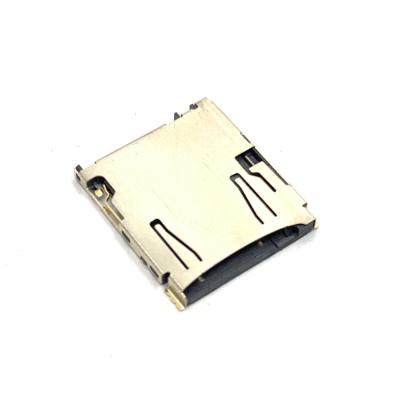 China PCB TF connector SMT push-push 9pin TF card connector compatible with HIROSE DM3AT-SF-PEJM5 for sale