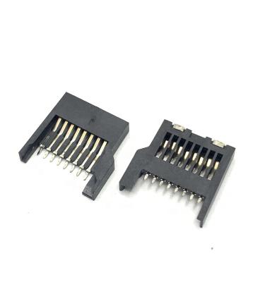 China PCB factory direct sale smart memory card reader TF connector 8pin TF card socket connector for sale