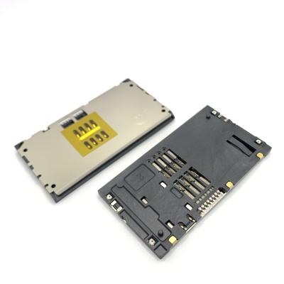 China Hot Sale 8Pin SMT Type PCB IC Smart Card Connector For Flexipos for sale