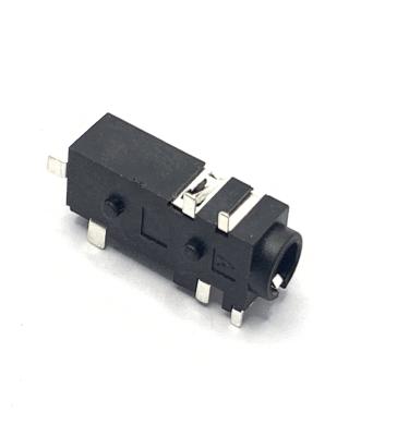 China audio & PJ328E Electronics 3.5mm Visual Smart Earphone Female Connector For 4PIN SMD Audio Visual Earphone Jack Plug Connector for sale