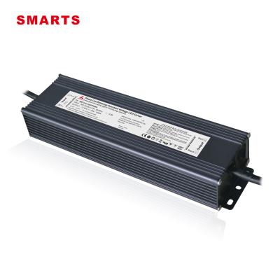 China dimmable led driver power supply pwm 12v waterproof 200w 300w ip67 276*78*47mm for sale