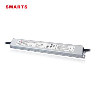 China CE ETL 263*32*20mm slim class 2 waterproof triac dimmable power supply 12v 5a 60w for sale