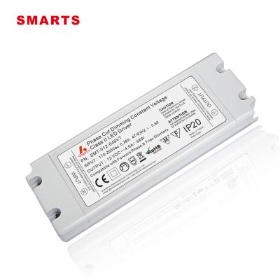 China ce etl fcc approved 12v triac dimmable 24v 4a 48w led driver 50w 178*61*24mm for sale