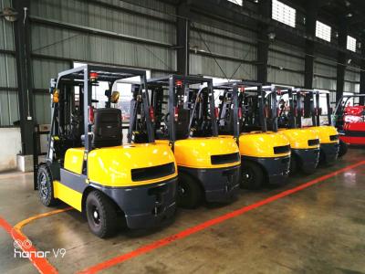 China 3.0ton diesel forklift with isuzu engine 3.0t forklift truck with triplex mast for sale