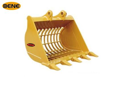 China Excavator rock sieve bucket Skeleton buckets with NM400 steel for sale