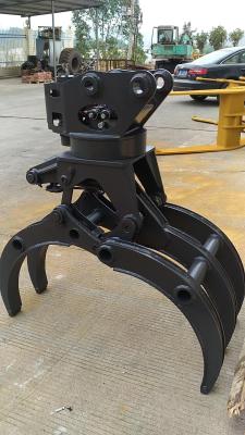 China hydraulic grab hydraulic grapple for excavators hydraulic grabber for timber loading for sale