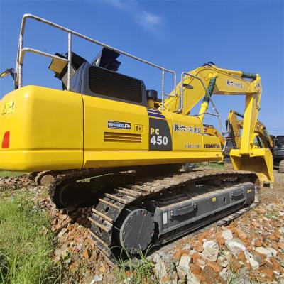 China 8 track rollers Used/Secondhand excavator 9.7m digging reach Komatsu SAA6D125E-5 engine for sale