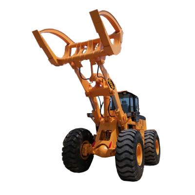 China BENE hot sale atv log grap loader with Cummins engine 8ton/10ton/12ton15ton wheel loader with grapples attachments for sale