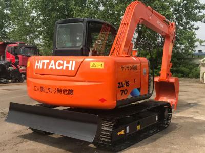 China HITACHI ZX70 Excavator with 55KN and 0.13-0.33m3 Bucket Capacity secondhand HITACHI ZX70 Digger for sale