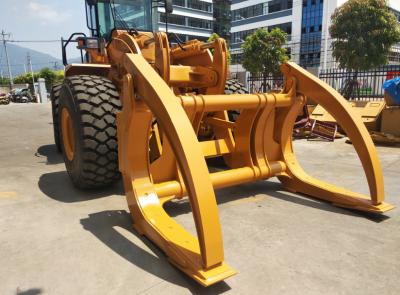 China 12ton to 15 ton log wheel loader with 4x4 wheel drive for loading logs for sale for sale