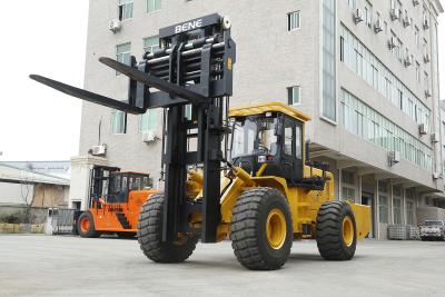 China 20 ton all terrain forklifts 4x4 rough terrain forklift trucks with cummins engine for sale for sale