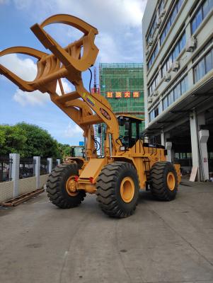 Chine 15t Rated Load 3400mm Lifting Height Log Loading Wheel Loader à vendre