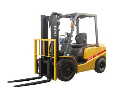 China BENE 3.0ton diesel forklift with isuzu engine 3.0t forklift truck with triplex mast for sale