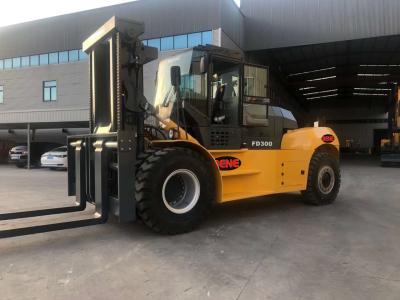 China 32ton heavy duty forklift with Cummins engine 32ton container reach stacker 32ton container forklift for sale