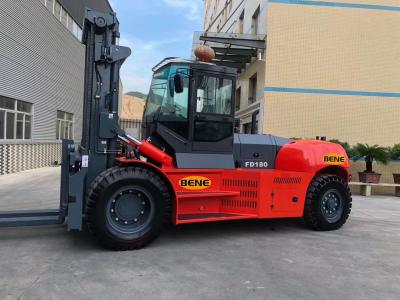 China hot sale 15ton /16ton FD150 diesel forklift truck 15 ton heavy diesel forklift with cabin for sale