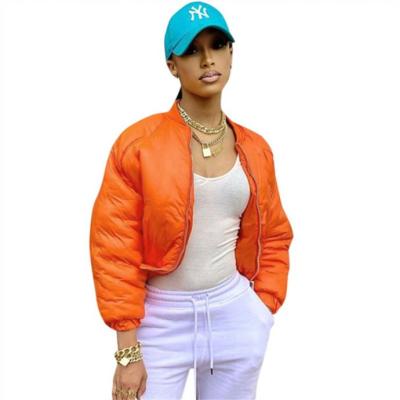 China 2021 new women QUICK DRY QUICK DRY outwear cropped pocket solid color long sleeve women's short jacket for sale