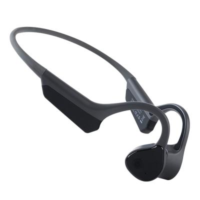 China Earhook Ear Hook Style Bone Conduction Bluetooth V5.0 Wireless Earphone With Microphone For Sports for sale