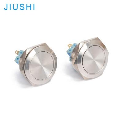 China Wholesale Price A30-11 CHINA IP65 30mm 1NO1NC 4pins CHINA Button Metal Push Button Switch Momentary Mounting Hole Type Stainless Steel for sale