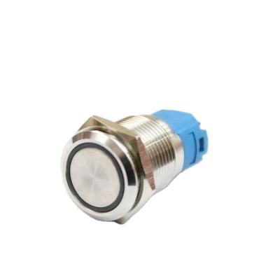 China Stainless/Brass Plating Top Sale A16-11D Guaranteed Quality 16mm Momentary Push Button LED Push Button Switch IP65 Waterproof CHINA for sale