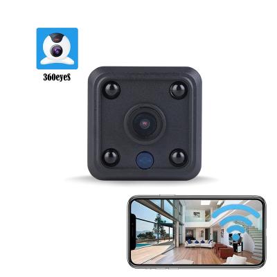 China Night Vision 360eyes 2.0MP 1080P Mini Cube Box IP P2P WIFI Camera Battery Nanny Indoor Outdoor Small Camera 3 Hours Working Wireless Cam for sale