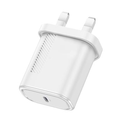 China Quick Type C Mobile Phone PD QC 3.0 Usb 18W Adapter Mobile Phone Wall Charger Wholesale for sale