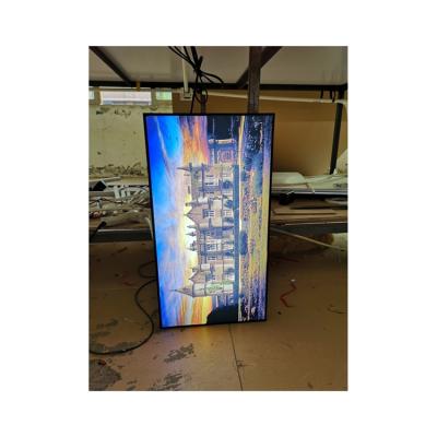 China Adertising Display Hot Sales Soft Frame LED Banner Acrylic Plastic Soft Tension Cloth Light Box for sale