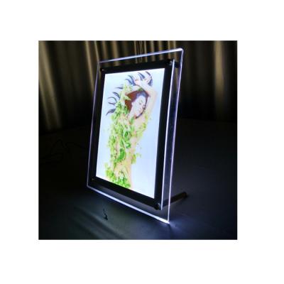 China Milk Tea Shop Advertising Led Light Box Photo Frame LED Krystal Slim Sign Menu Board Backlit Acrylic SMD 2835 1-3 Years LED Milk Tea Shop 10mm for sale