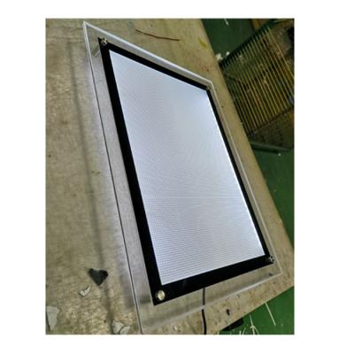 China Milk Tea Shop Advertising Led Light Box Sign Menu Board Photo Backlit Frame Krystal Slim Acrylic SMD 2835 LED Milk Tea Shop 10mm 1-3 Years for sale