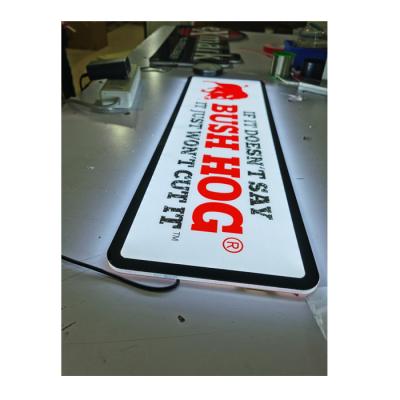 China Custom Printing LED Crystal Slim Signs Factory Supply Acrylic Direct Backlit Menu Board for sale