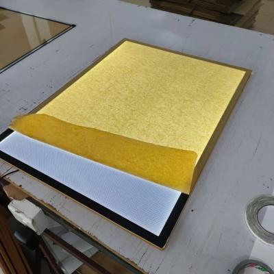 China Milk Tea Shop Frame Billboard Round Aluminum Corner Frame SMD Backlit 2835 LED Thin Acrylic LED Sign Advertising Led Poster 1-3 Years Sc for sale