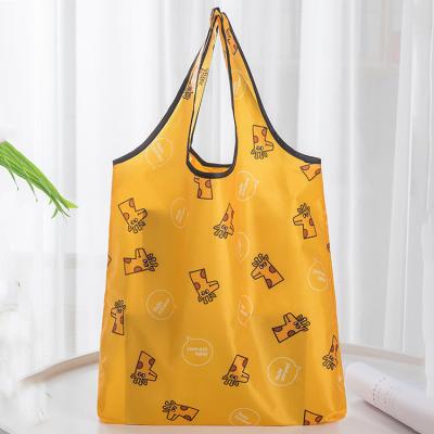 China 2021 New Grocery Shopping Bag Portable Folding Reusable Heavy Duty Shopping Bags Totes Bag for sale