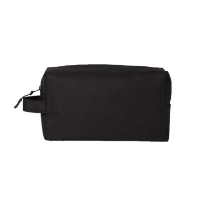 China Eco-Friendly Large Capacity RPET Cosmetic Bag For Travel Recycled Toiletry Bag Material Wash Bag For Women And Men for sale