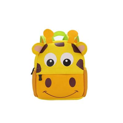 China Mini Backpacks Wholesale Custom Cartoon Breathable Multifunctional Neoprene School Bag Set For Kids for sale