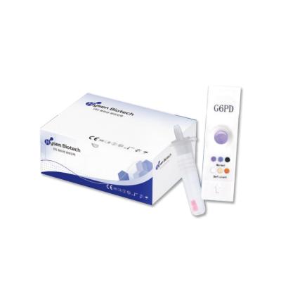 China Volbloedcassette G6PD Rapid Test Kit voor onmiddellijke en nauwkeurige detectie Te koop