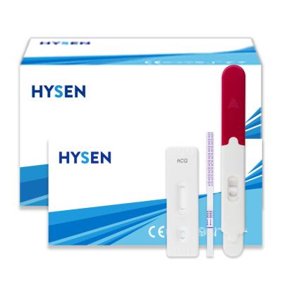 China Class II IVD Rapid Tests Easy Hcg Pregnancy Test Urine Test Kit for Early Detection for sale